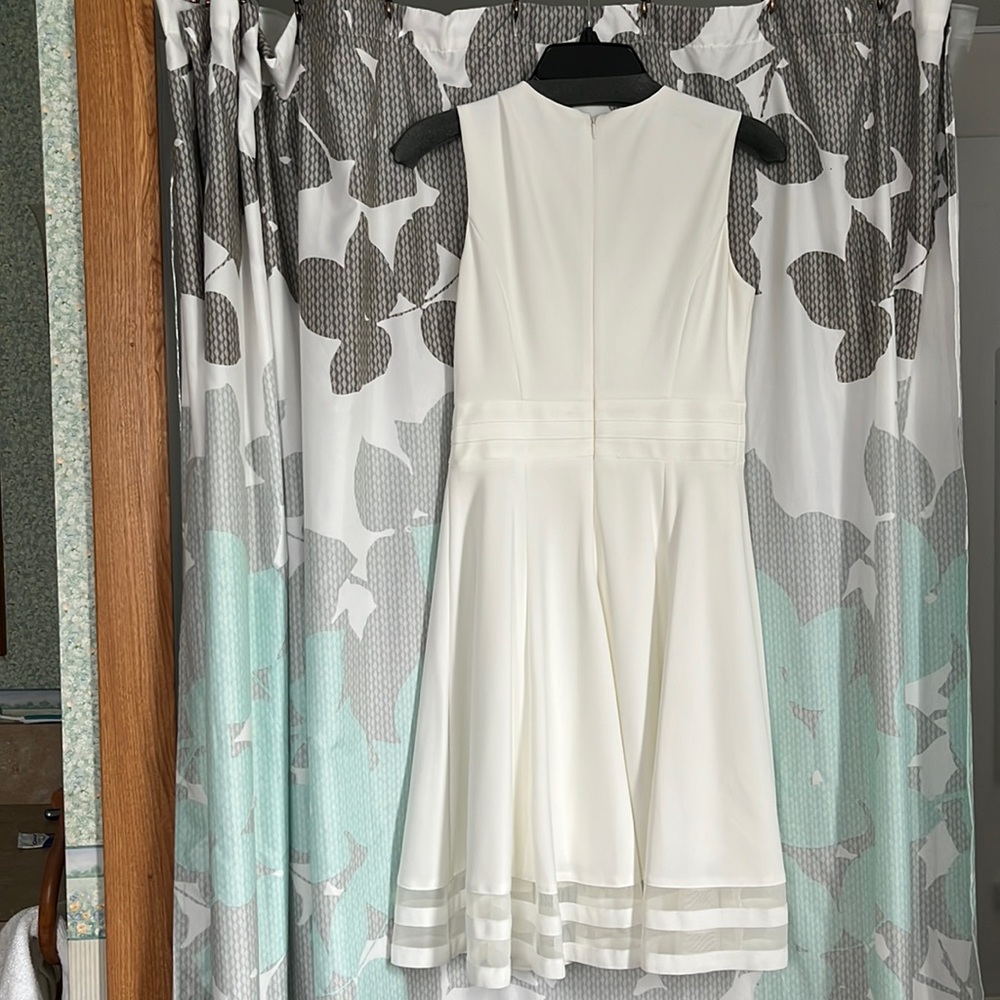 Calvin Klein Mesh Insert Dress